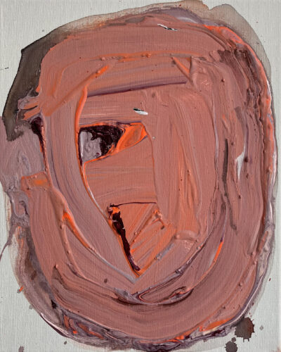 &raquo;Greeks&laquo;, acrylics on cotton, 01<span class="slash">/</span>2024, 30 x 24 cm